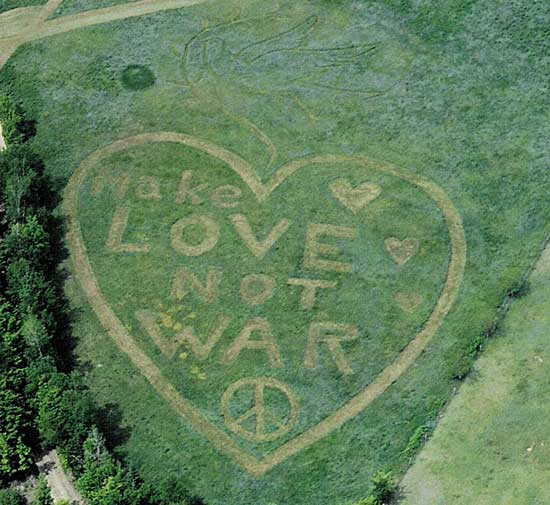 love not war